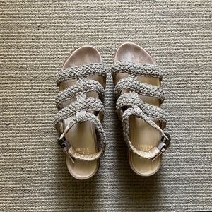 Stuart Weitzman espadrille sandals, size 6.5
